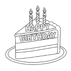 Birthday Coloring Page Generator