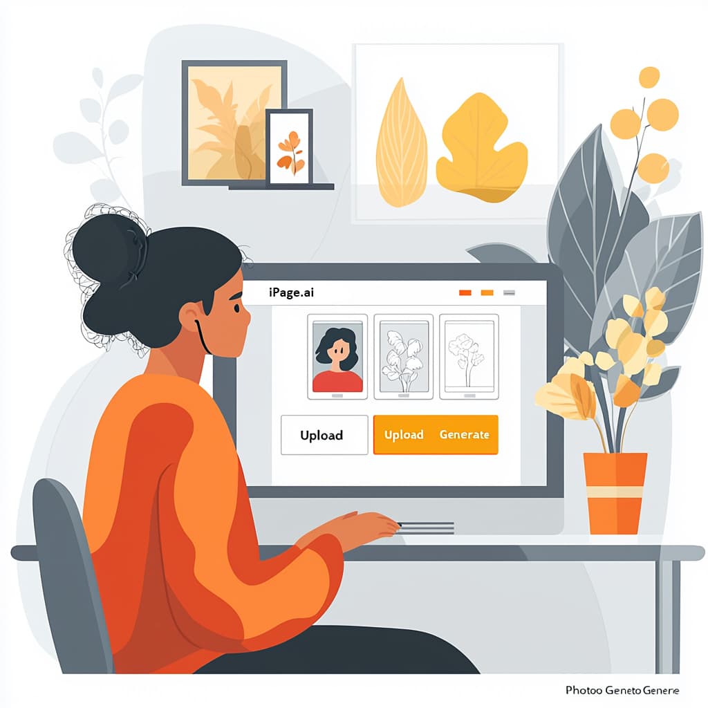 Illustration for Photo to Coloring Page