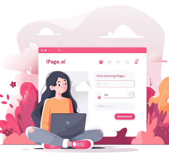 Illustration for Free Coloring Page