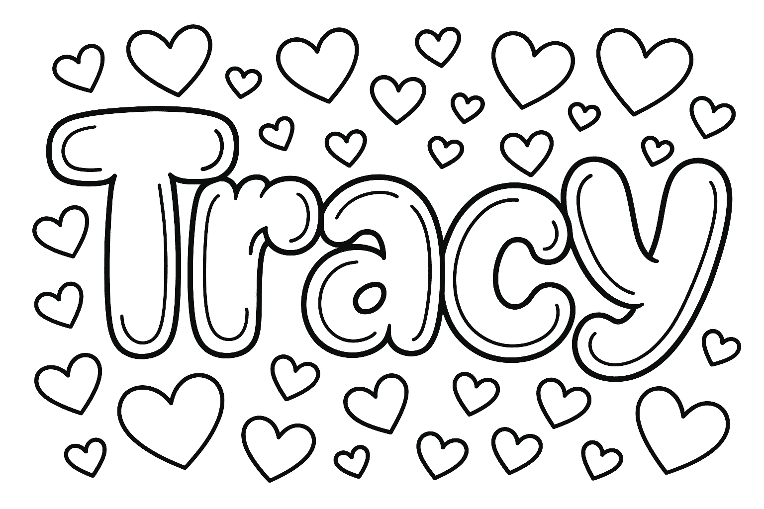 Name Coloring Pages
